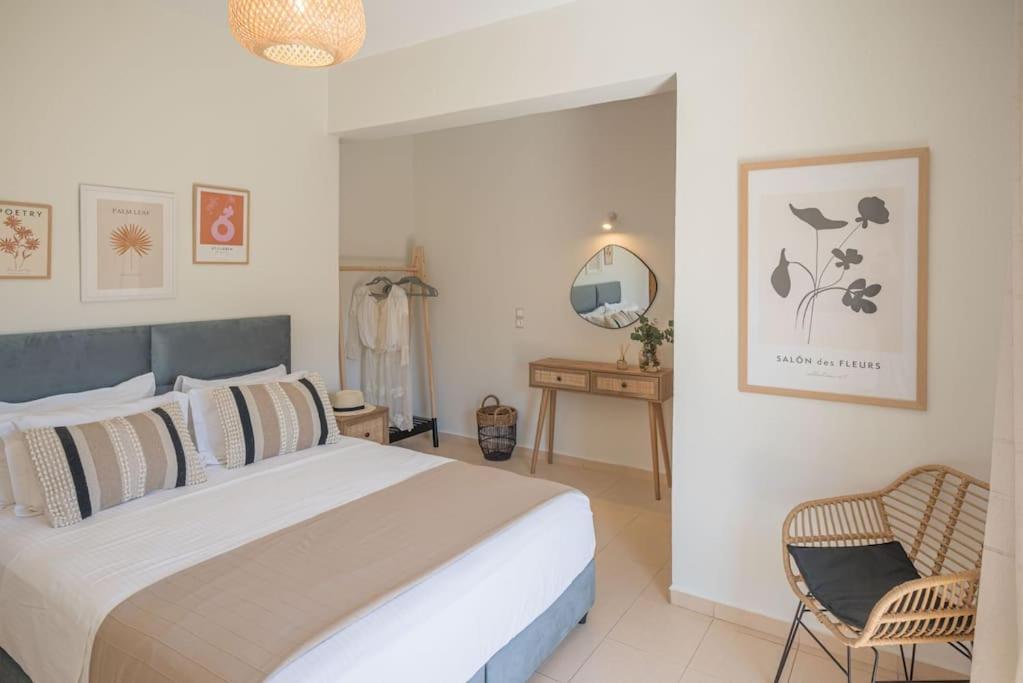 Summer Blue Apartments Chania 干尼亞 外观 照片