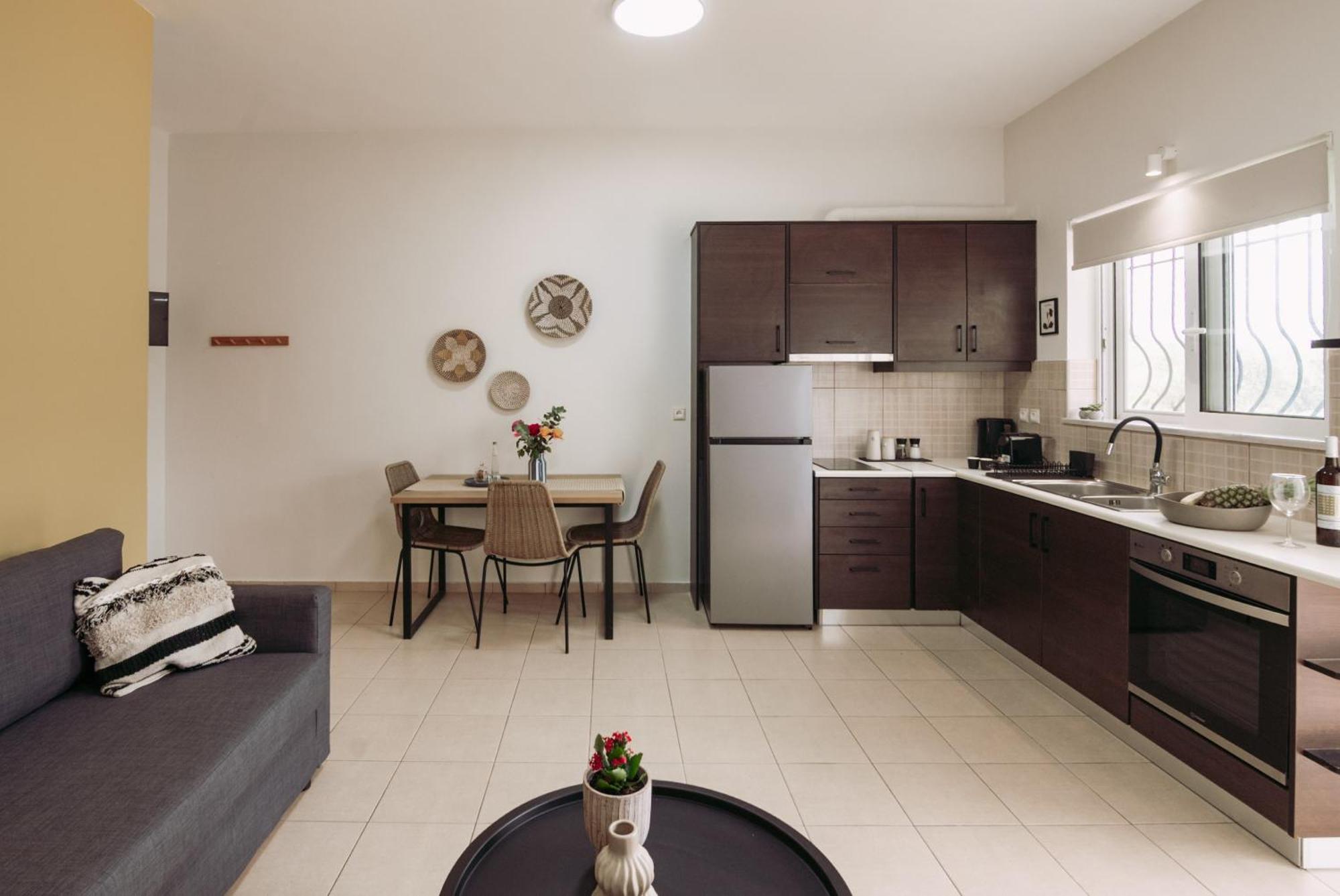 Summer Blue Apartments Chania 干尼亞 外观 照片