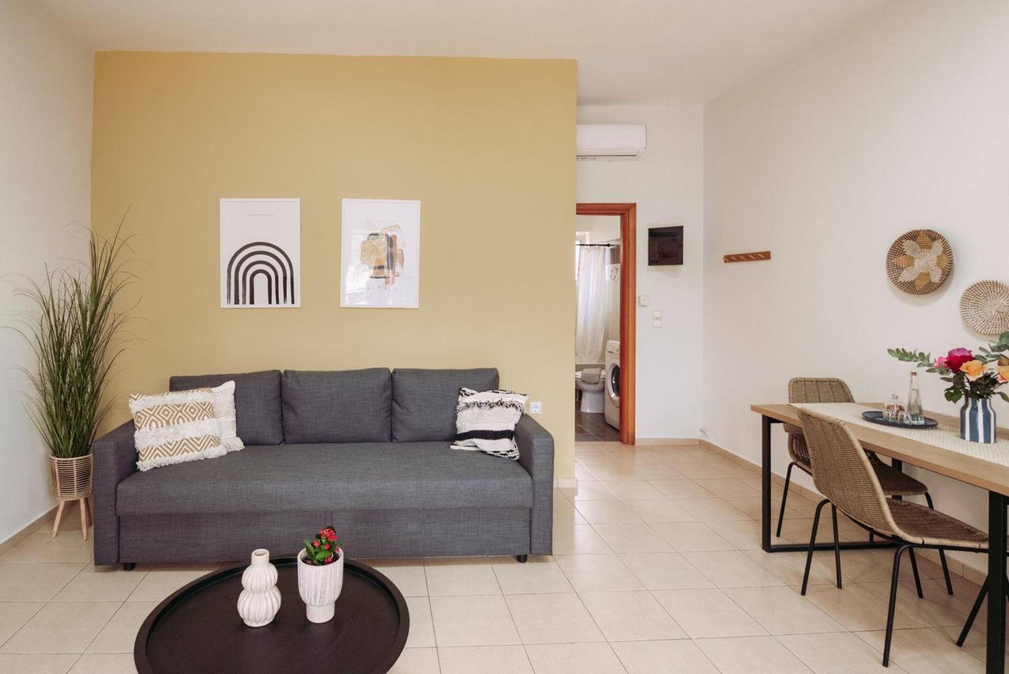 Summer Blue Apartments Chania 干尼亞 外观 照片