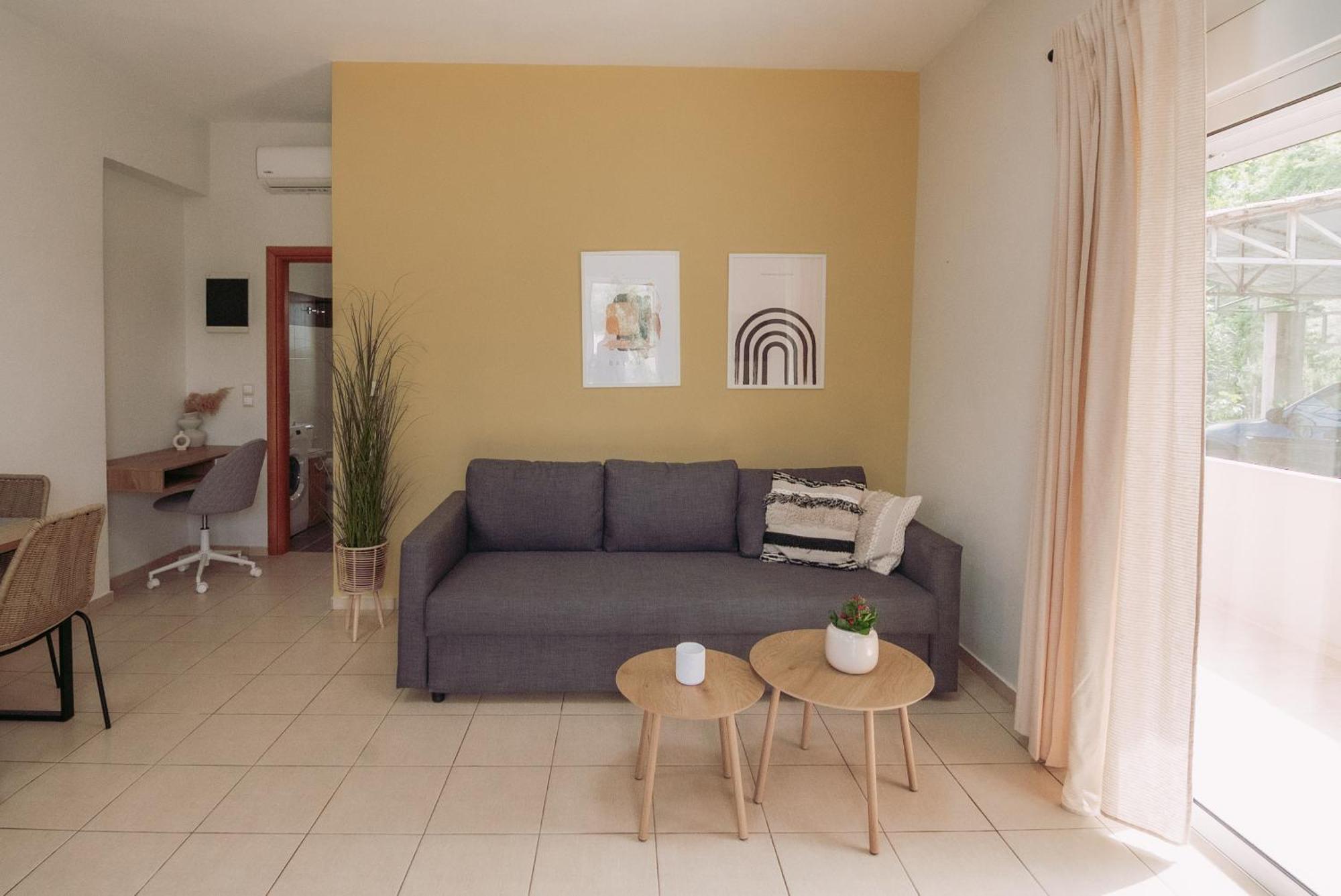 Summer Blue Apartments Chania 干尼亞 外观 照片