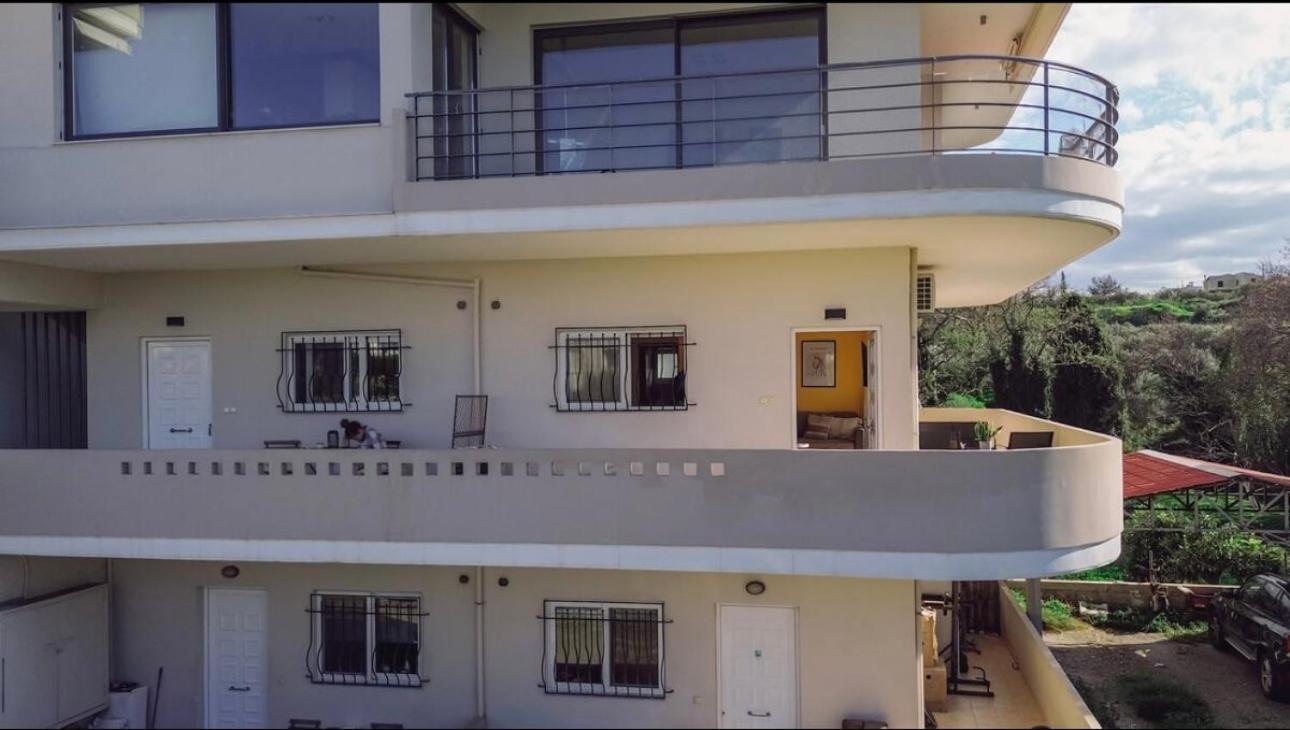 Summer Blue Apartments Chania 干尼亞 外观 照片