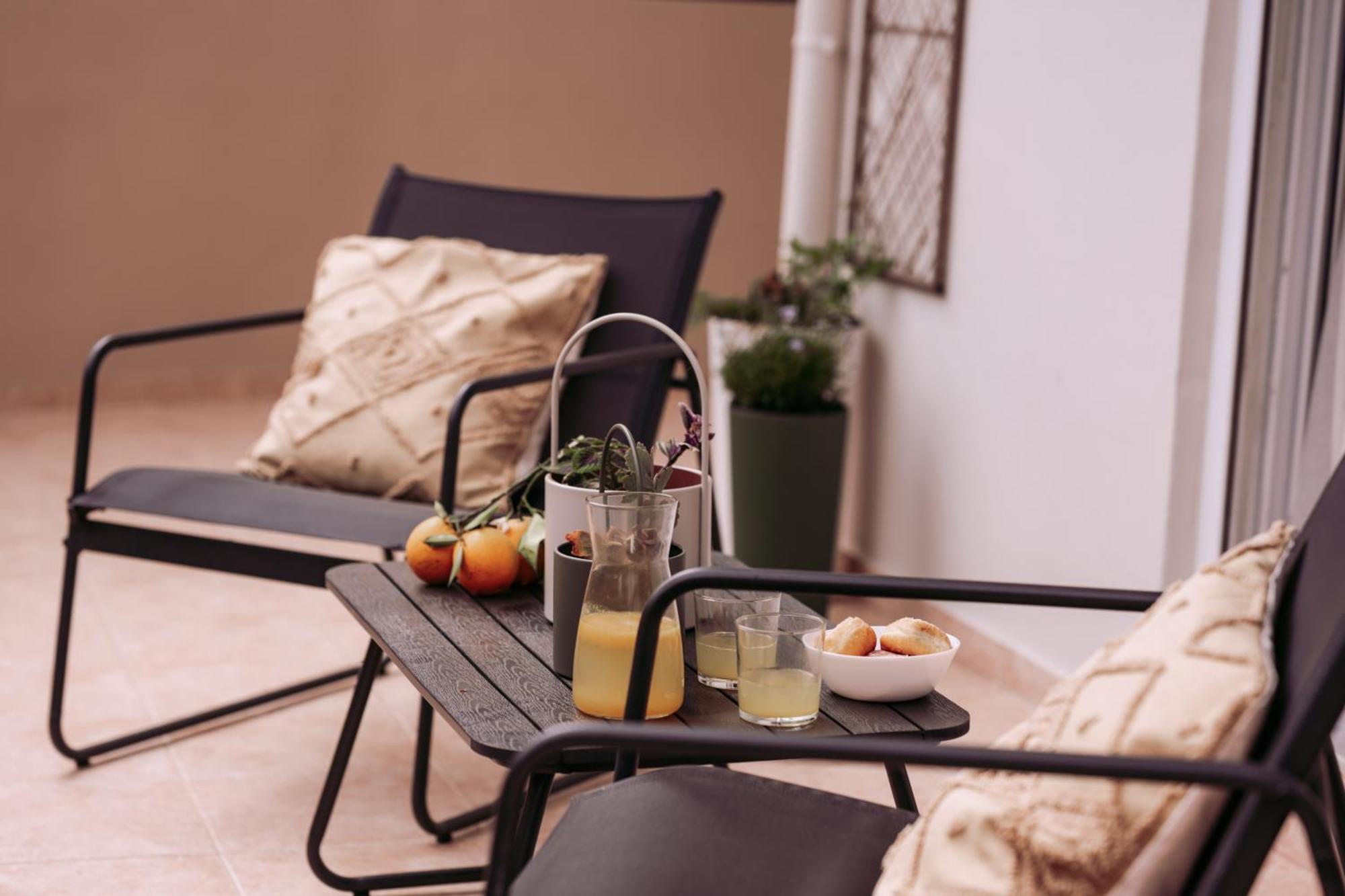 Summer Blue Apartments Chania 干尼亞 外观 照片