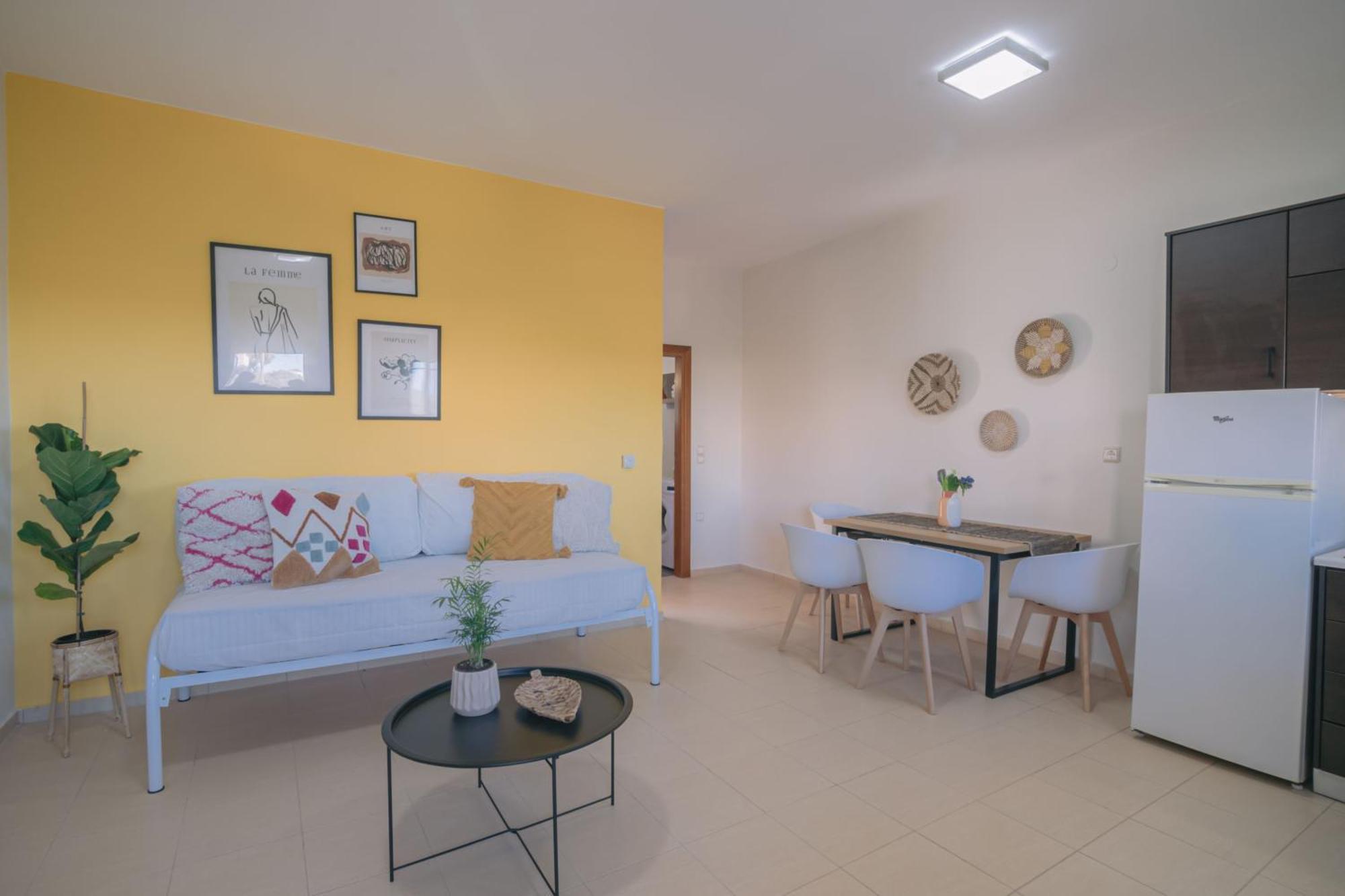 Summer Blue Apartments Chania 干尼亞 外观 照片