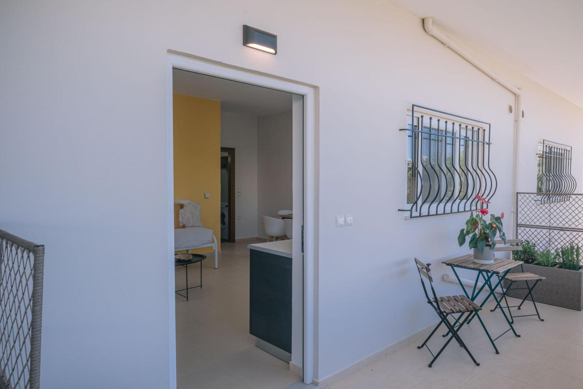 Summer Blue Apartments Chania 干尼亞 外观 照片